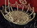 3 PC SET WHITE METAL BASKETS, NEW NEVER USED, EXCELLENT - 4