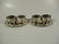 6 PC INDIVIDUAL SALT CELLARS WITH TRAYS, INCLUDES 4