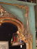 LARGE ROCOCO GILT WOOD MIRROR, PALE GREEN AND GOLD - 4