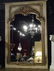LARGE ROCOCO GILT WOOD MIRROR, ANTIQUED WHITE AND GOLD - 2