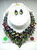 COSTUME JEWELRY SET, MULTICOLOR & CRYSTAL/RHINESTONE,