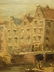 ANTIQUE OIL ON CANVAS PAINTING, EUROPEAN WATERFRONT - 7