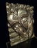 3 PC ALUMINUM BUDDHA HEAD WALL SCULPTURE TRIPTYCH, - 2