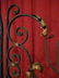 PAIR LARGE ORNATE GILT METAL FLOOR SCREENS, FASHIONED - 7