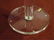 1970'S LUCITE STOOL, THICK CLEAR LUCITE BASE IN VERY - 4