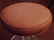 1970'S LUCITE STOOL, THICK CLEAR LUCITE BASE IN VERY - 5