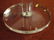 1970'S LUCITE STOOL, THICK CLEAR LUCITE BASE IN VERY - 6