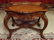 OVAL MARQUETRY TRAY TABLE, EARLY 20TH C., INLAID - 2