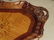 OVAL MARQUETRY TRAY TABLE, EARLY 20TH C., INLAID - 6