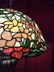 TIFFANY STYLE LEADED STAINED GLASS LAMP BY SPLENDOUR - 4