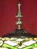 TIFFANY STYLE LEADED STAINED GLASS LAMP BY SPLENDOUR - 9