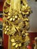 HUGE LOUIS XIV STYLE GOLD GILT MIRROR, CARVED FLORALS - 4