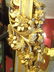 HUGE LOUIS XIV STYLE GOLD GILT MIRROR, CARVED FLORALS - 6