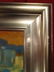 F. GALE SIGNED PAINTING ON CANVAS, WOMAN IN CAFE, - 7