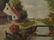 OIL ON CANVAS PAINTING, EUROPEAN CANAL SCENE, SIGNED C. - 3