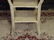 3 TIER SIDE TABLE, WHITE PAINTED FINISH, LIGHTLY - 3