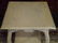 3 TIER SIDE TABLE, WHITE PAINTED FINISH, LIGHTLY - 5