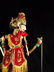 INDONESIAN BALINESE WOOD PUPPET, ARMS ON STICKS, APPROX - 7