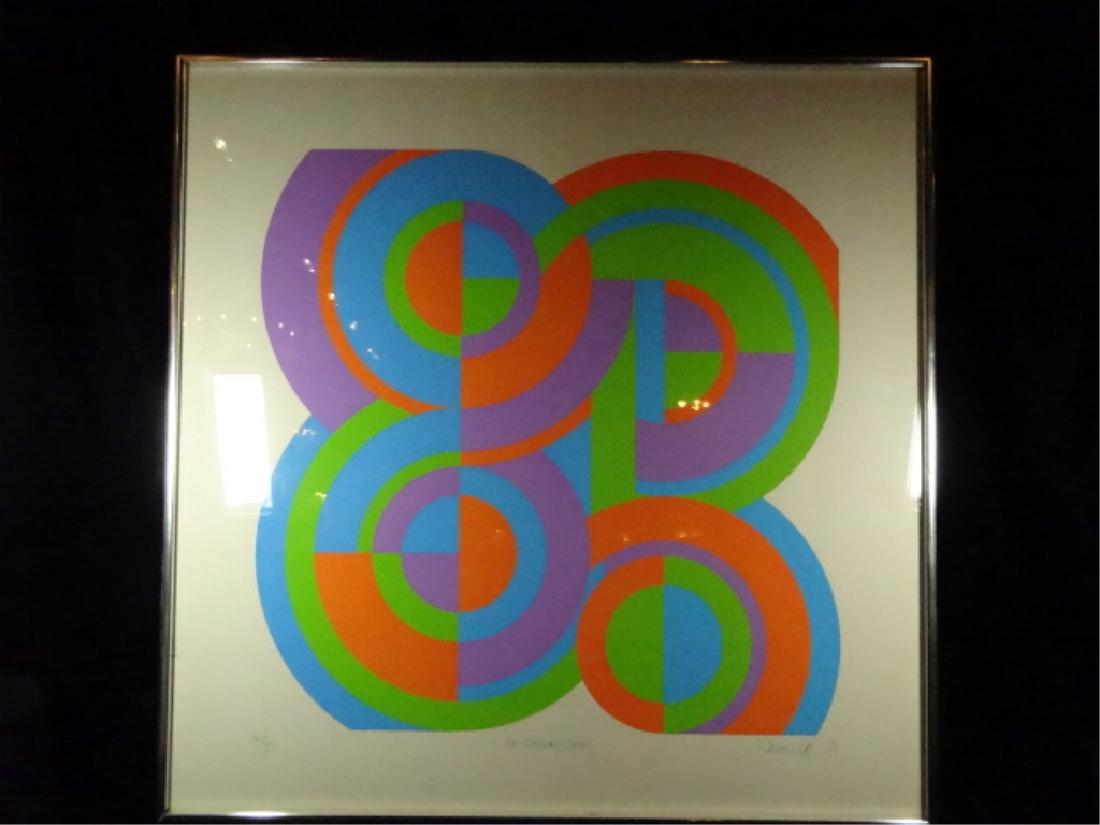 THOMAS LAHY LIMITED EDITION SERIGRAPH, TITLED FOUR (1 of 10)