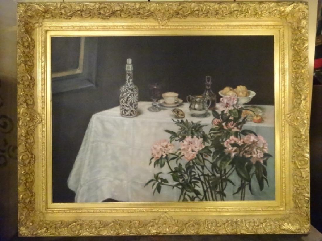 HUGE PATRICIA KIRK OIL ON CANVAS PAINTING, CUSTOM (1 of 12)