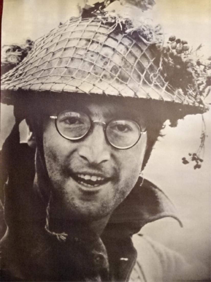 JOHN LENNON POSTER, CIRCA 1968, "HOW I WON THE WAR" (1 of 6)