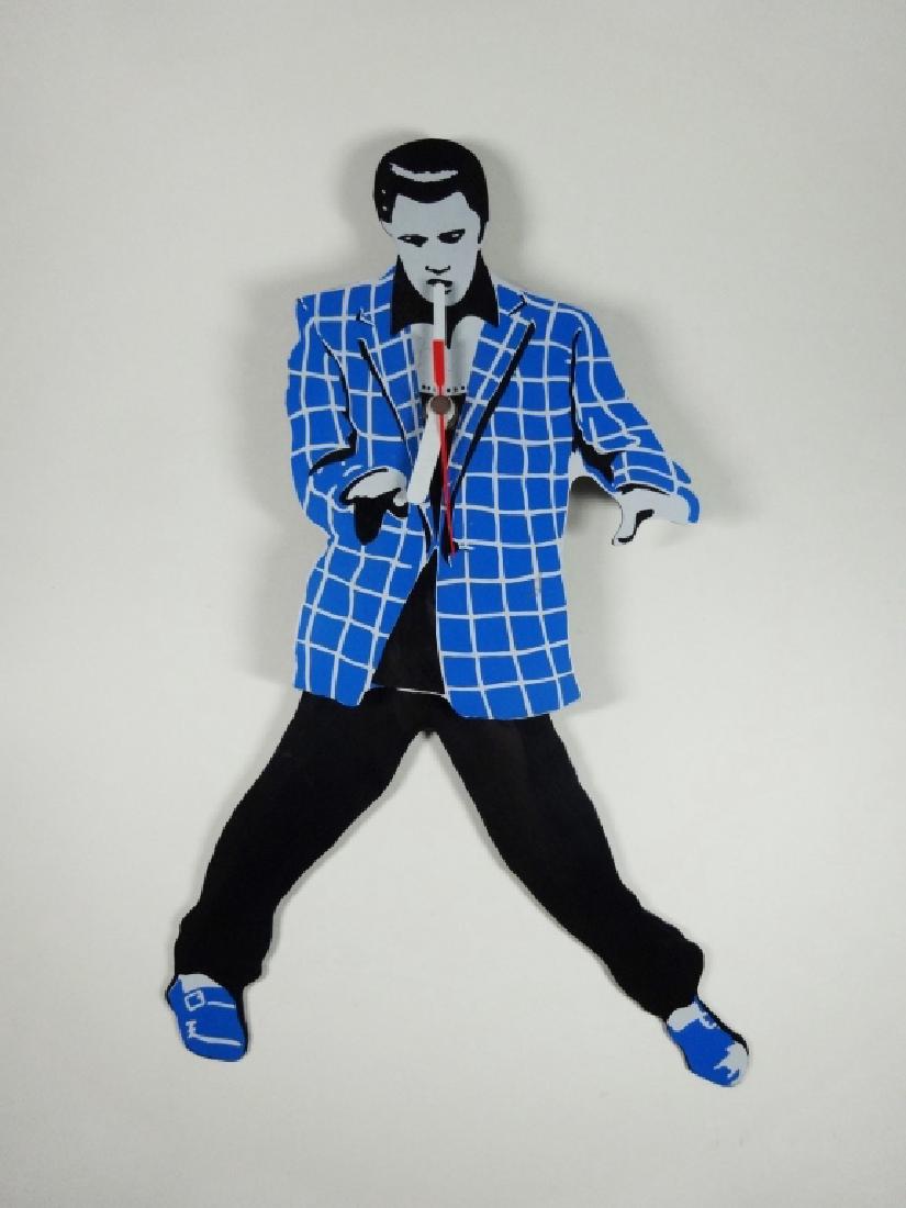 ELVIS CLOCK, LEGS SWING AS PENDULUM, BATTERY OPERATED, Jan 31, 2017
