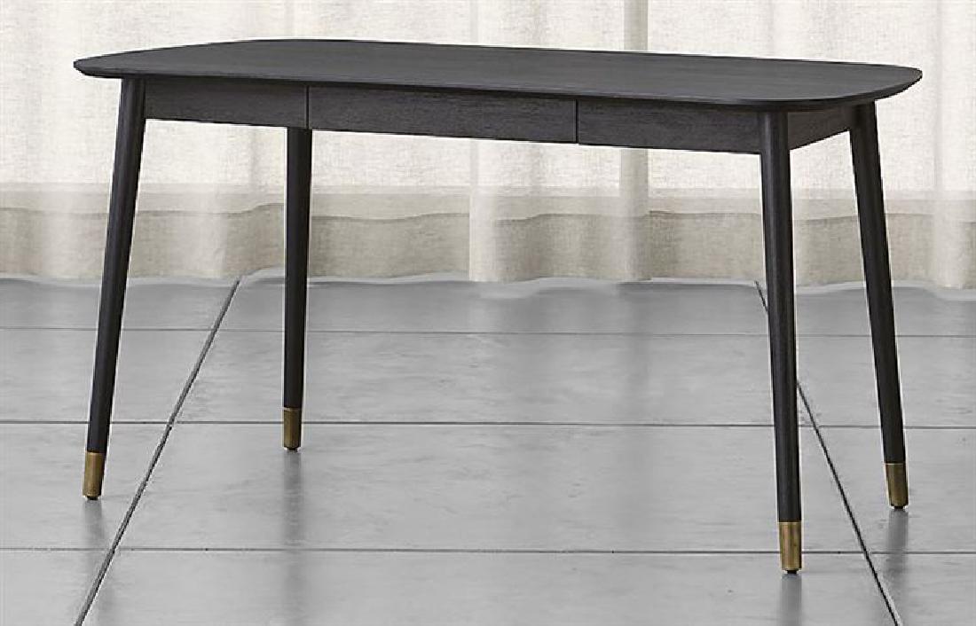 CRATE & BARREL FLETCHER DESK, MID CENTURY MODERN STYLE, (1 of 8)