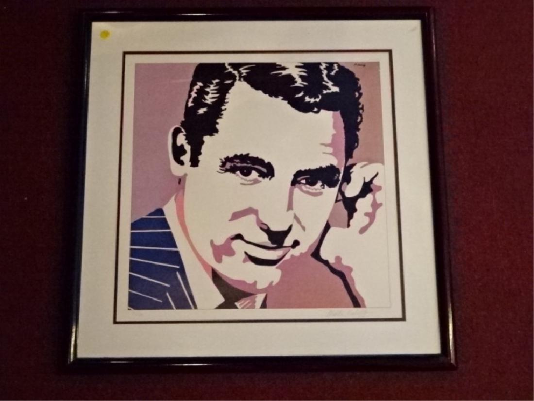 MARTIN KRELOFF POP ART LITHOGRAPH, CARY GRANT, LIMITED (1 of 9)