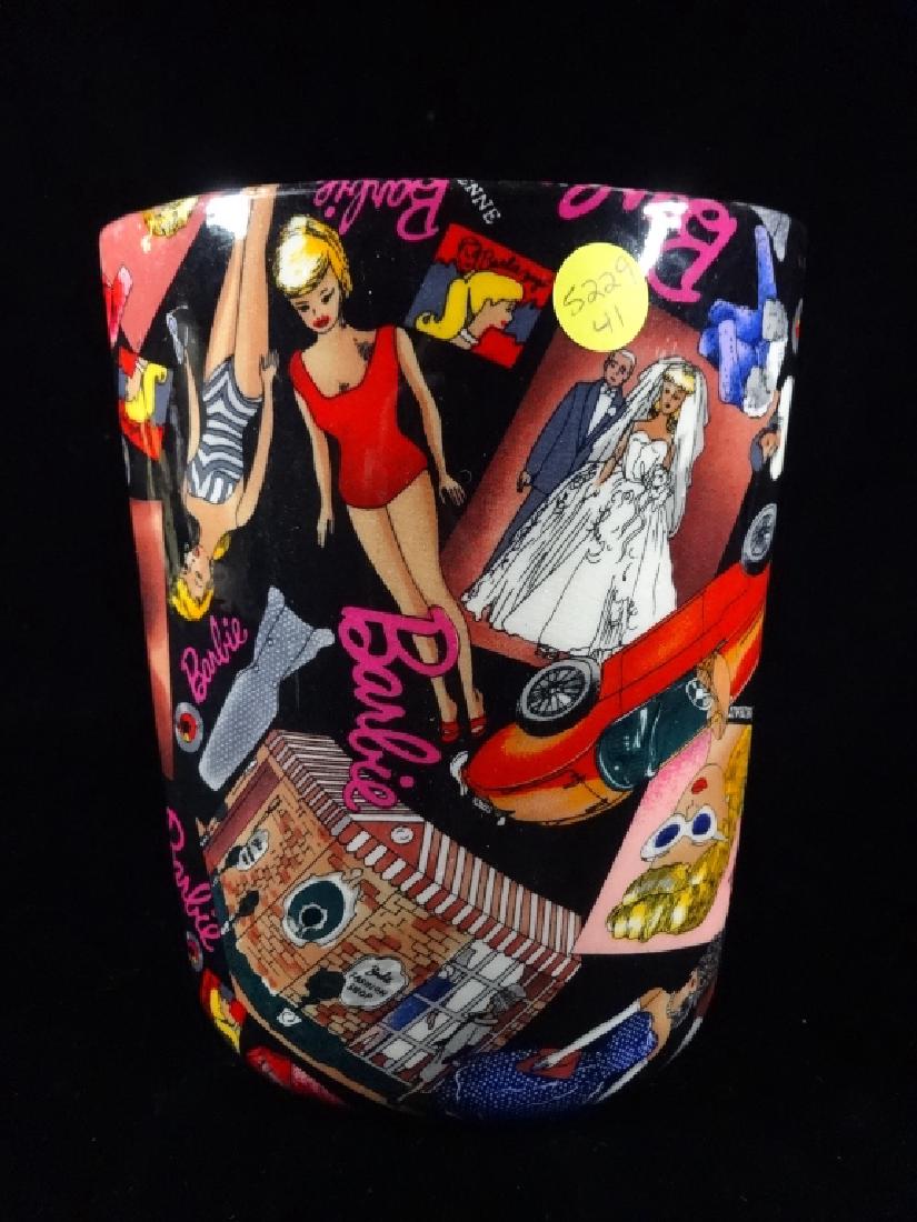 NICOLE MILLER 1995 BARBIE VASE, ELLIPSE VASE BY ENESCO, (1 of 3)