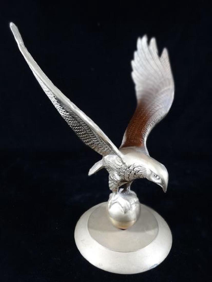 BRASS EAGLE SCULPTURE, 10" X 8", SKU5245.12 (1 of 4)