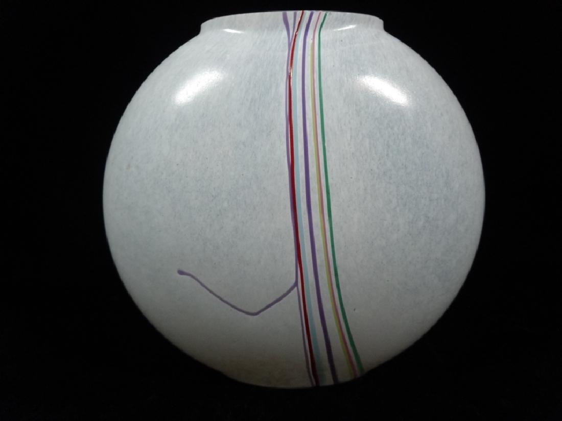 KOSTA BODA ART GLASS VASE, SIGNED B. VALLIEN 48224, (1 of 7)