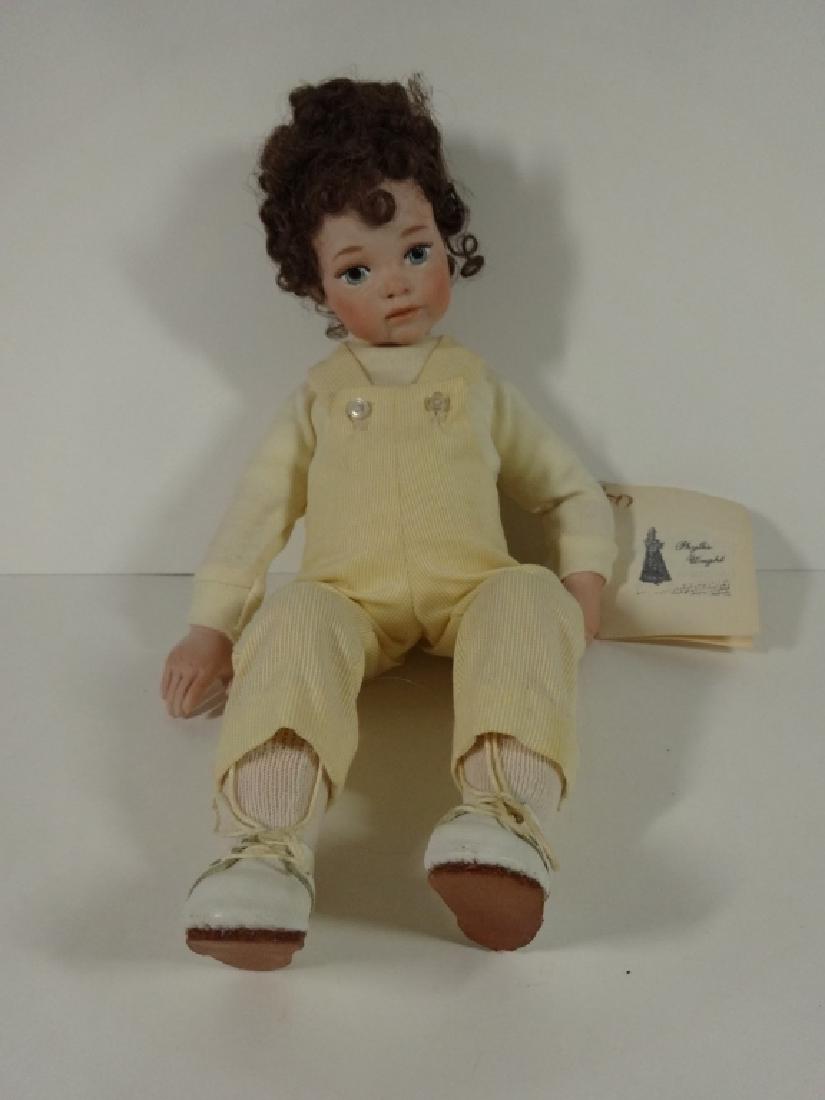 PHYLLIS WRIGHT ORIGINAL DOLL, "DARIN", #3006-1" APPROX (1 of 5)
