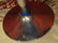 2 MODERN HYDRAULIC BARSTOOLS, BLUE MOULDED TOP, CHROME - 6