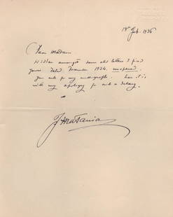 ARTISTS: Selection of A.Ls.S., a few T.Ls.S., signed: ARTISTS: Selection of A.Ls.S., a few T.Ls.S., signed pieces and letterheads etc., by various Painters and Artists including Sydney Lee, Cowan Dobson (with a small ink sketch of a palette and brush ben