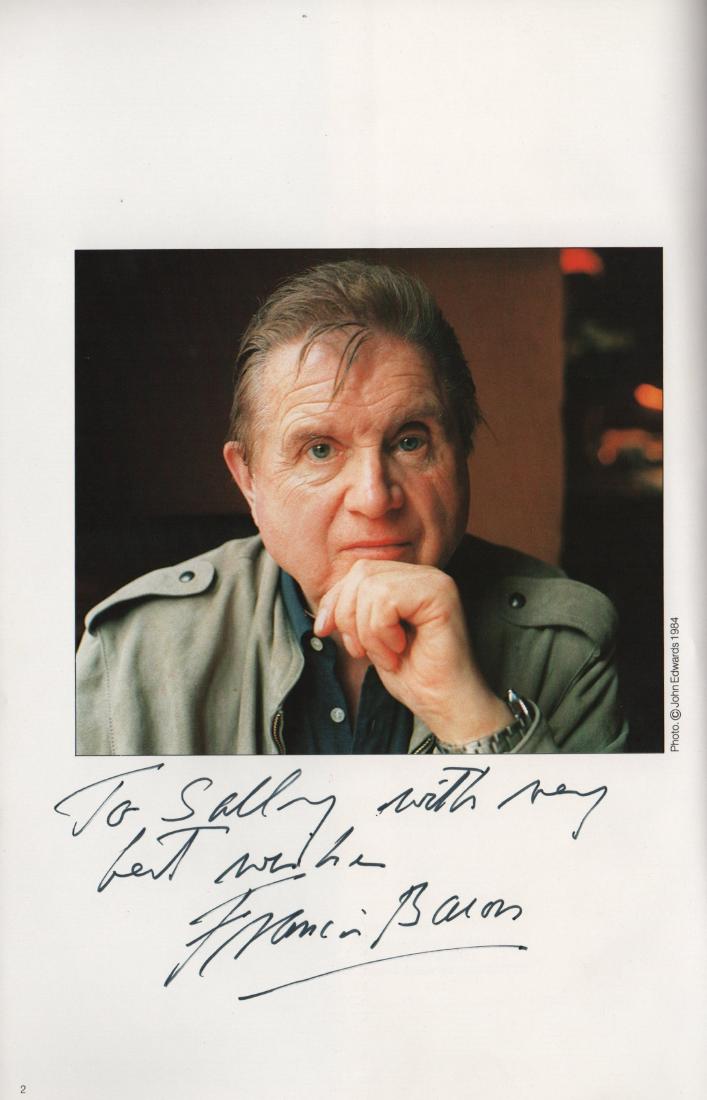 BACON FRANCIS: (1909-1992) Irish Painter. A good (1 of 1)