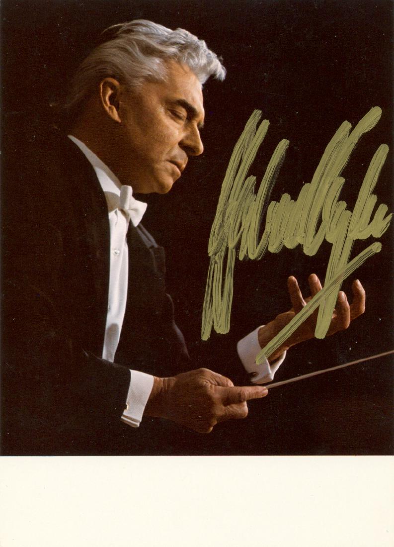 KARAJAN HERBERT VON: (1908-1989) (1 of 1)