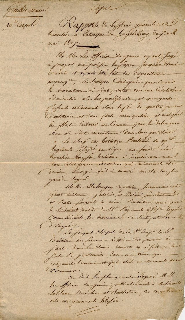 DUFOUR FRANÇOIS BERTRAND : (1765-1832) (1 of 2)