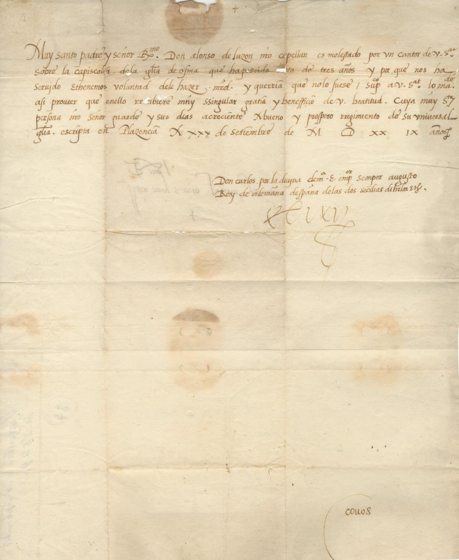 CHARLES V: (1500-1558) (1 of 2)