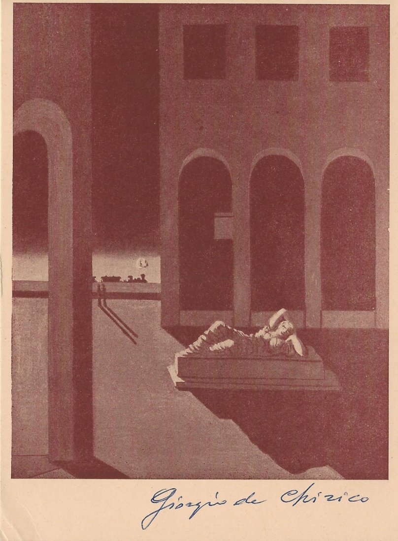 DE CHIRICO GIORGIO: (1888-1978) (1 of 1)