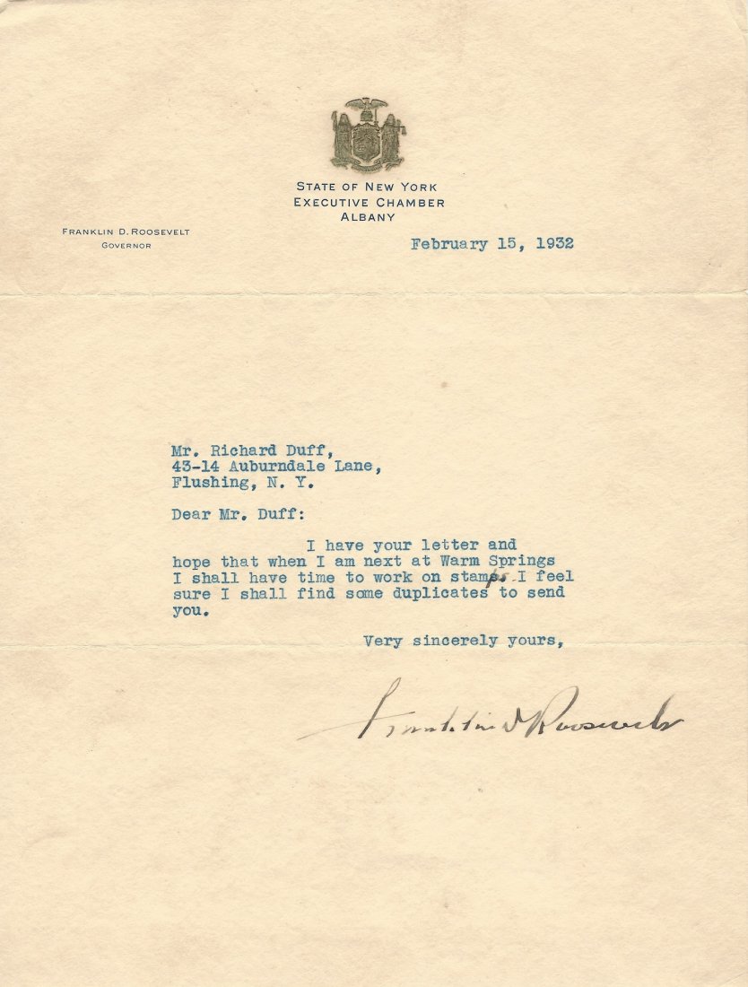 ROOSEVELT FRANKLIN D: (1882-1945) (1 of 1)