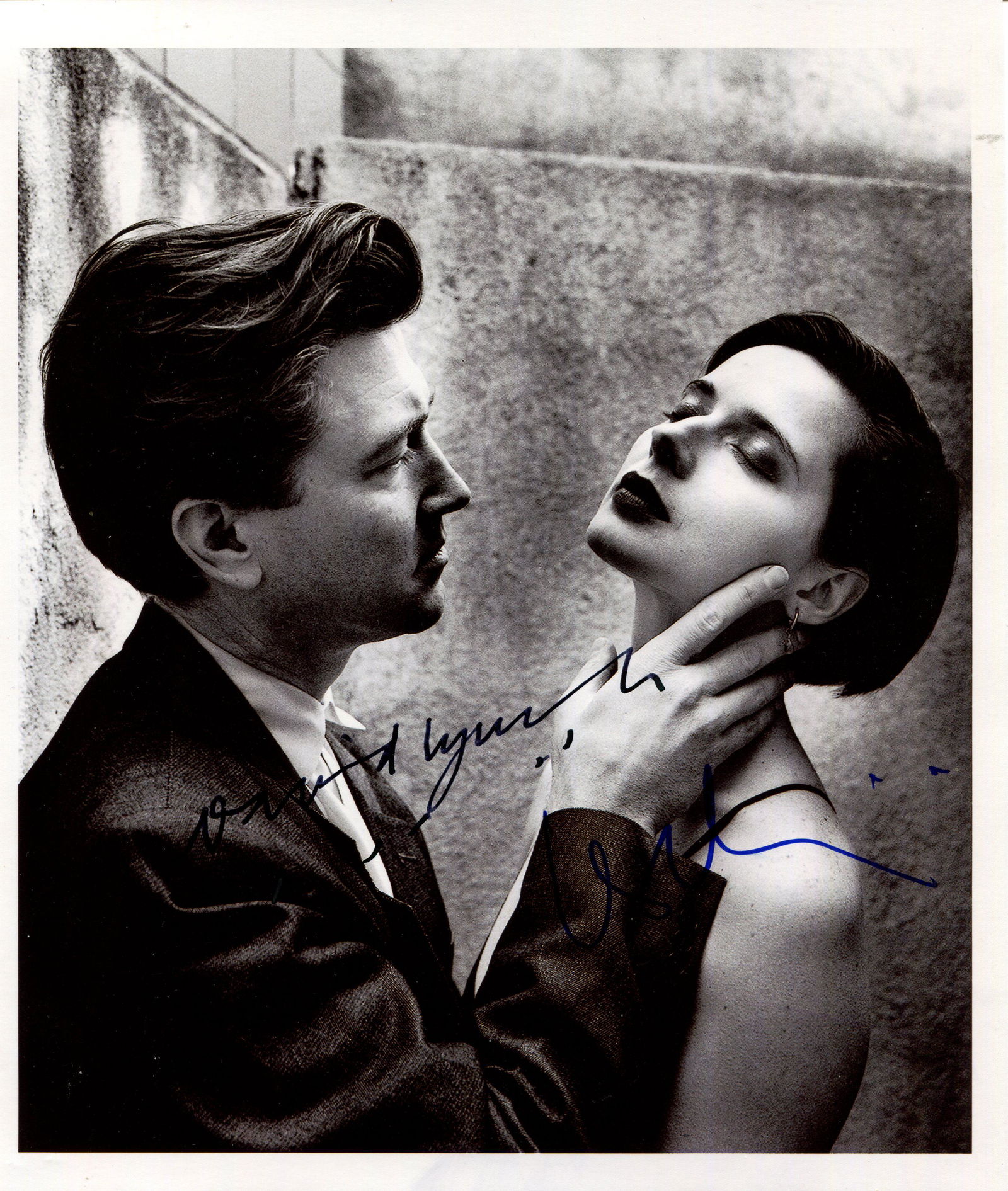 LYNCH & ROSSELLINI: David Lynch (1946- ): LYNCH & ROSSELLINI: David Lynch (1946- ) American film Director, Screenwriter and Producer. Academy Award winner, & Isabella Rossellini (1952- ) Italian-American Actress. Daughter of Ingrid Bergman an