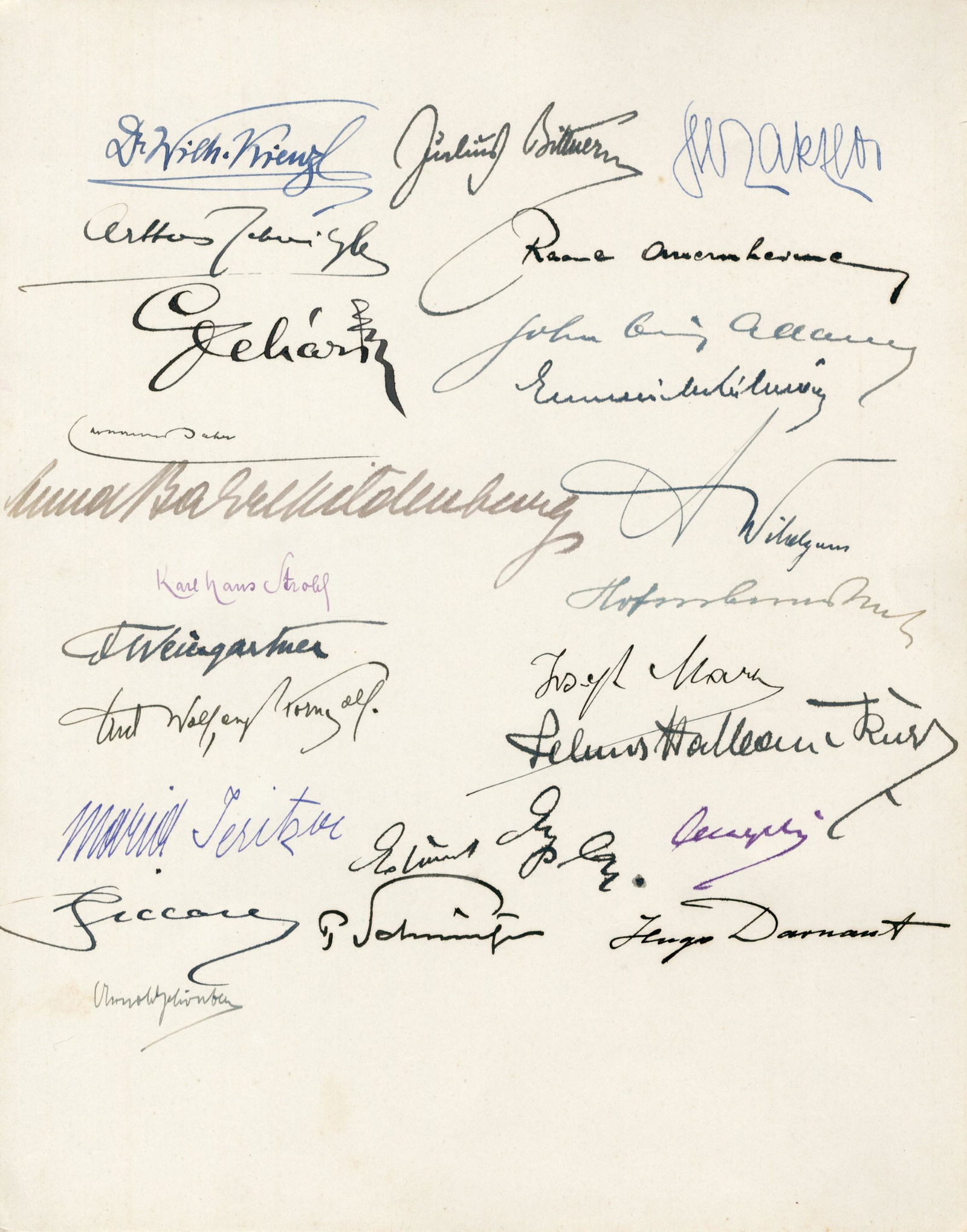 SCHOENBERG & GERMAN COMPOSERS: (1 of 1)