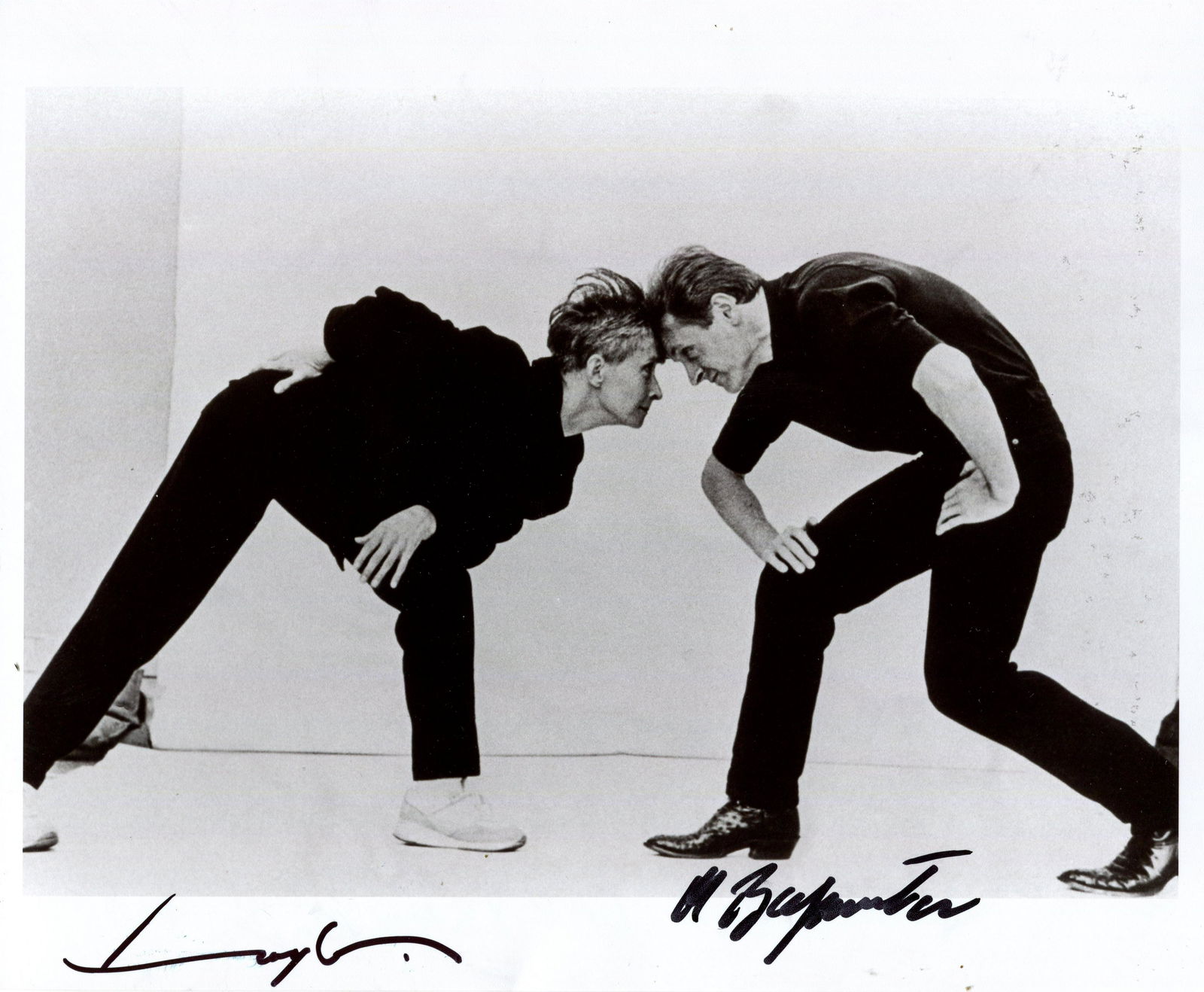 BARYSHNIKOV MIKHAIL & THARP TWYLA:: BARYSHNIKOV MIKHAIL & THARP TWYLA: Mikhail Baryshnikov (1948- ) Russian-American Dancer, Choreographer & Actor, & Twyla Tharp (1960- ) American Dancer and Choreographer. She choreographed Push Comes t