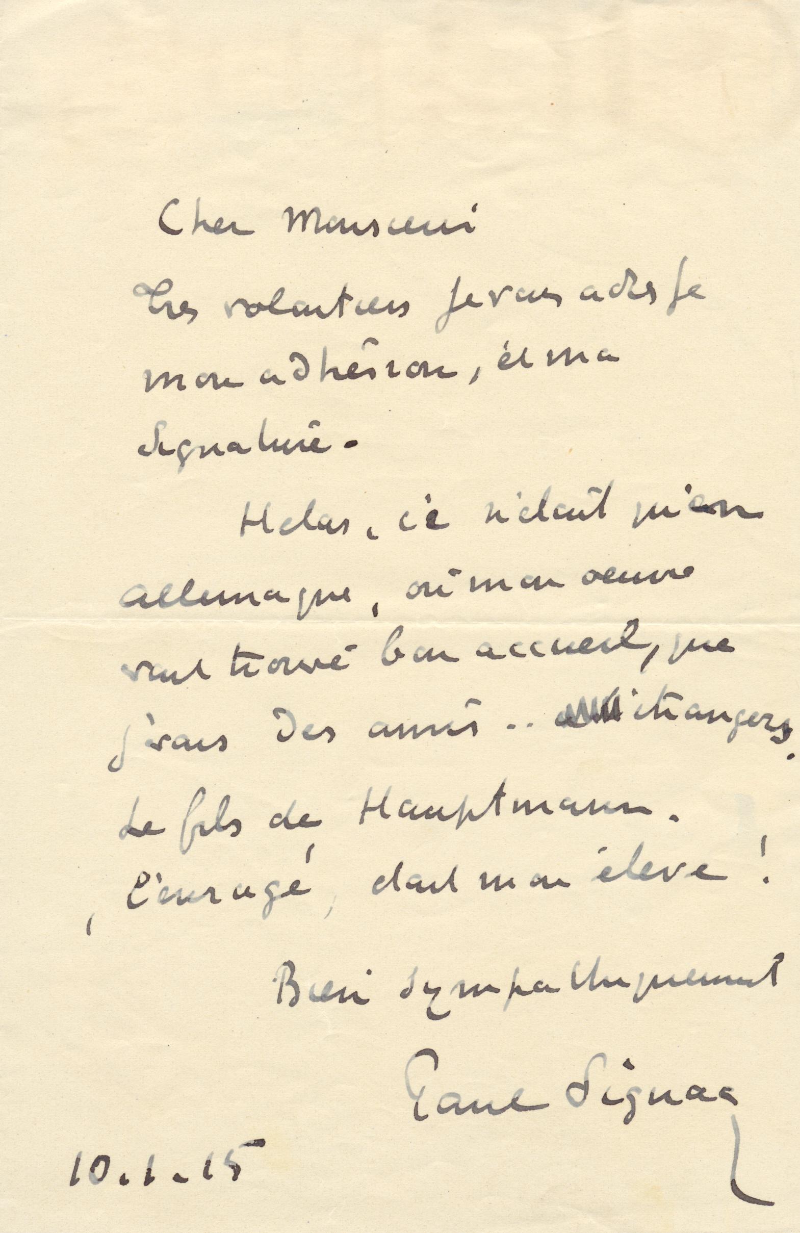 SIGNAC PAUL: (1863-1935) (1 of 1)