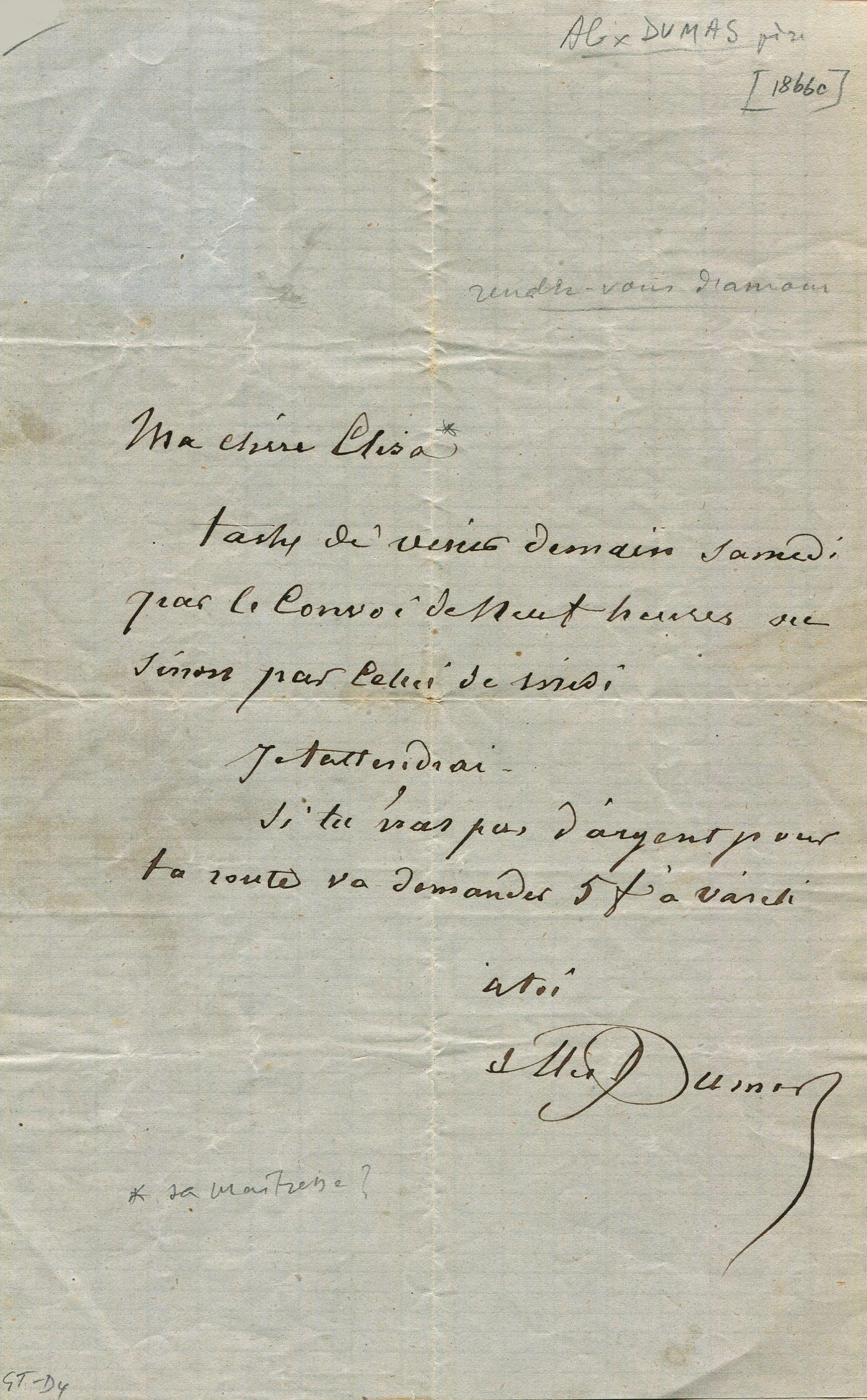 DUMAS ALEXANDRE: PÃ¨re. (1802-1870) (1 of 1)