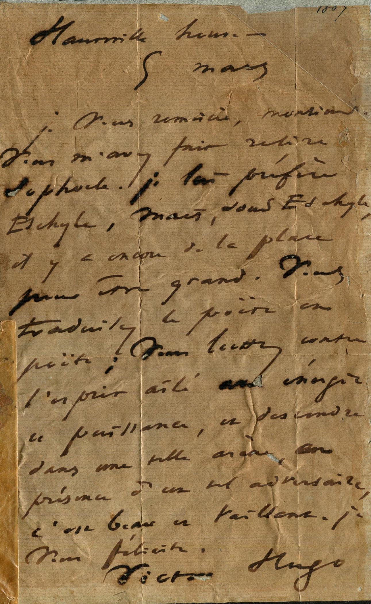 HUGO VICTOR: (1802-1885) (1 of 3)