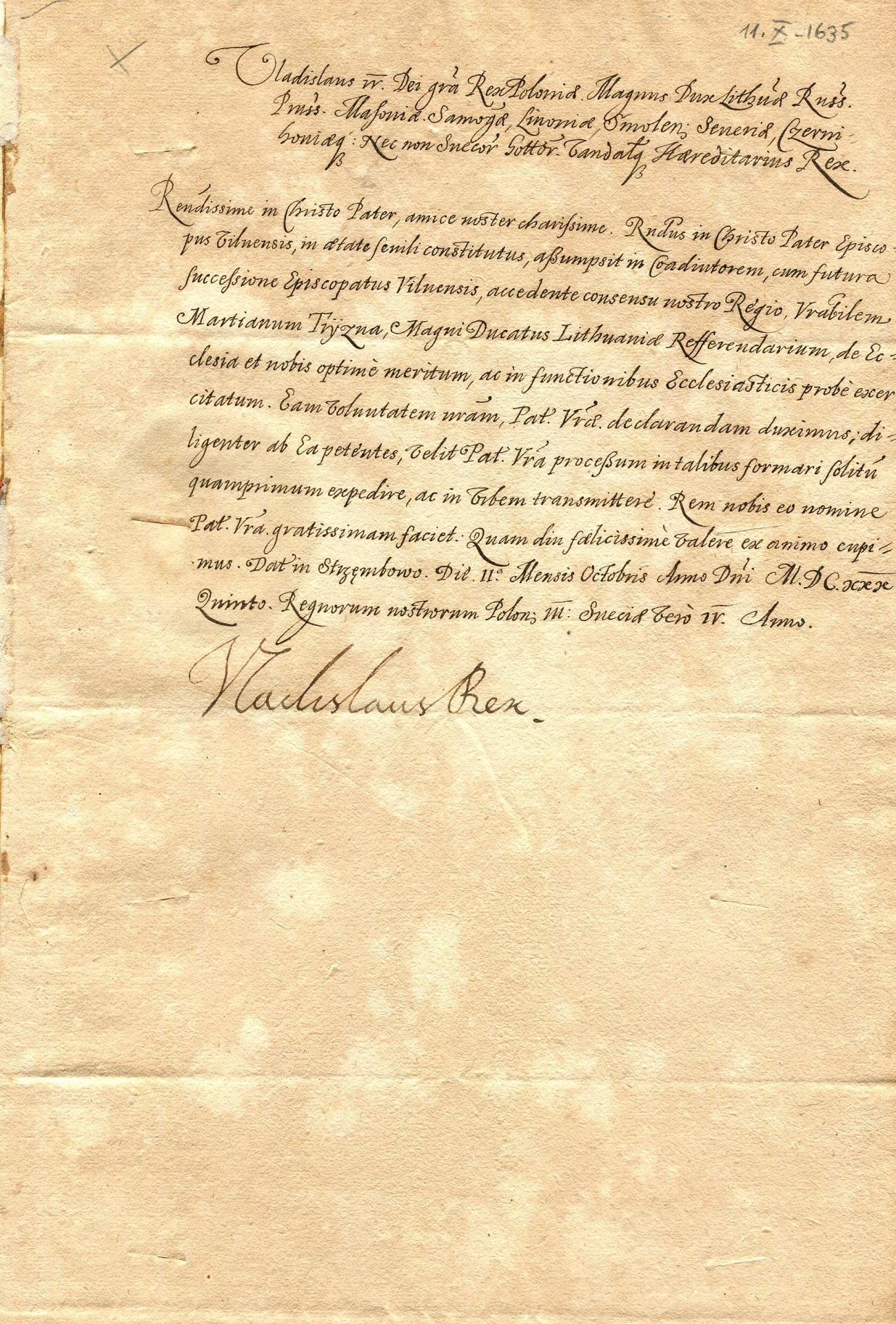 WLADYSLAW IV VASA: (1595-1648) (1 of 2)