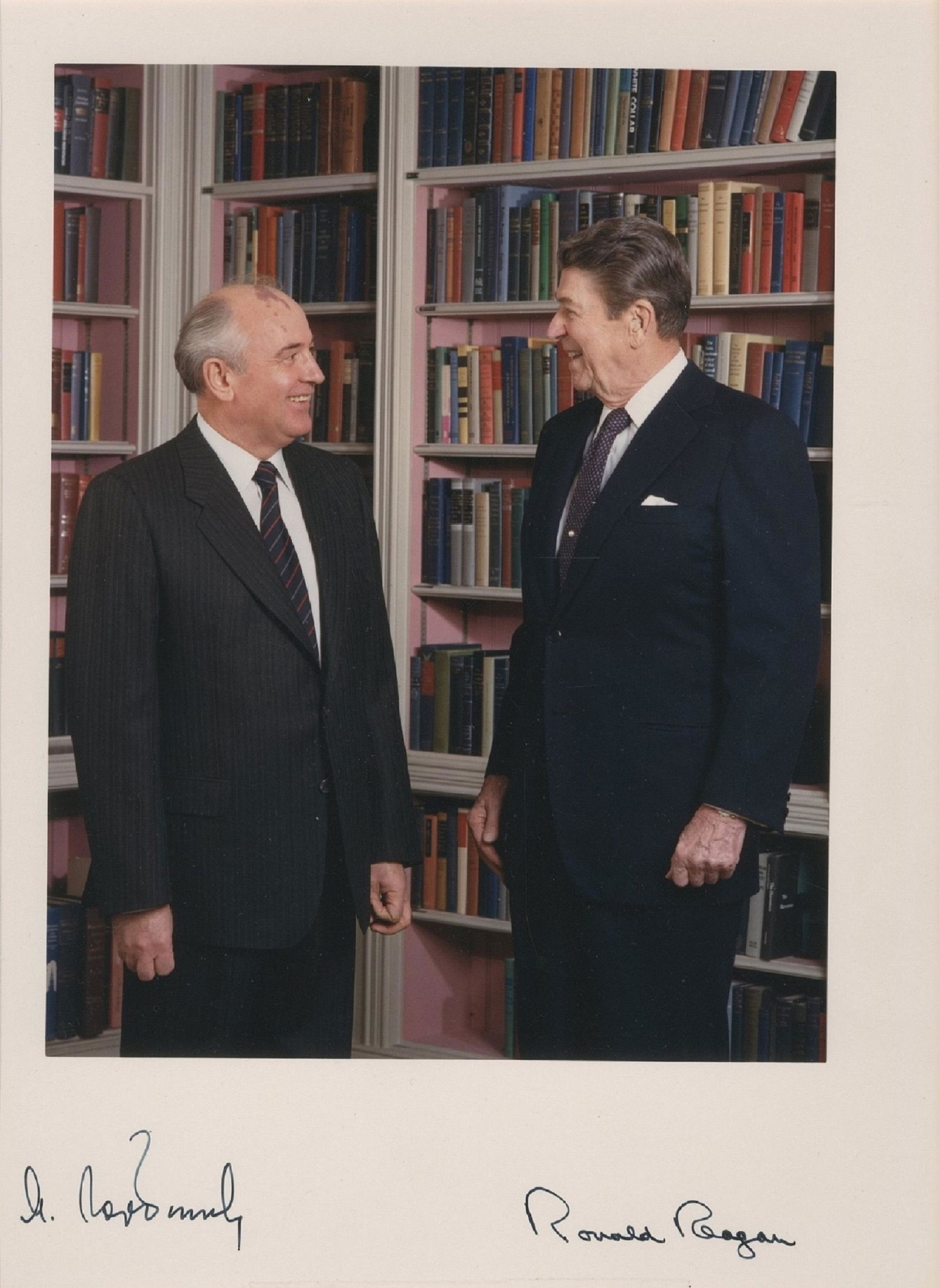 REAGAN RONALD & GORBACHEV MIKHAIL: (1 of 1)