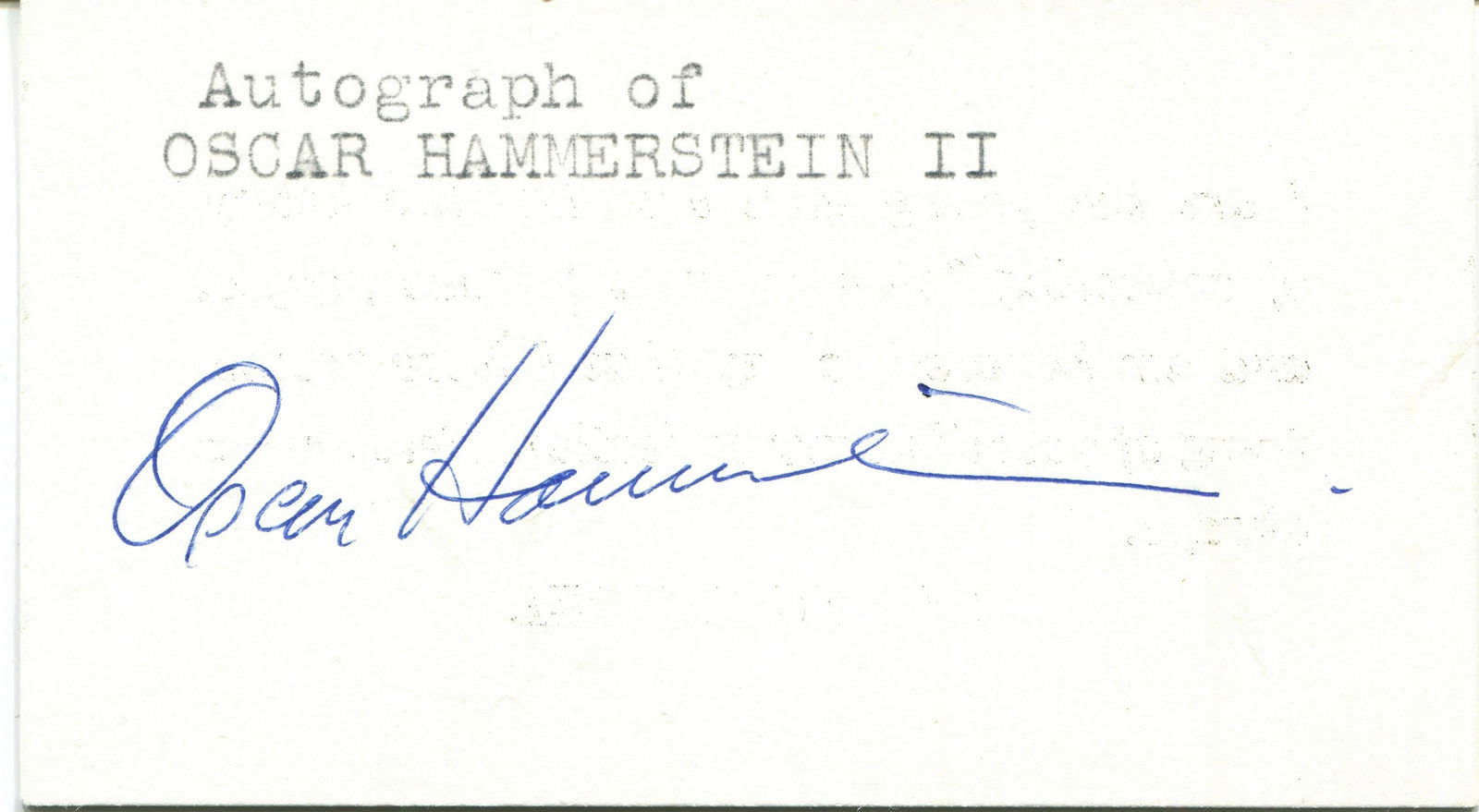 RODGERS & HAMMERSTEIN RODGERS RICHARD (19021979) & HAMMERSTEIN OSCAR