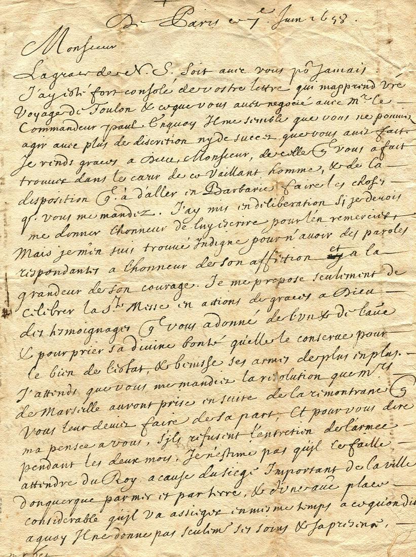 SAINT VINCENT DE PAUL: (1581-1660) (1 of 3)